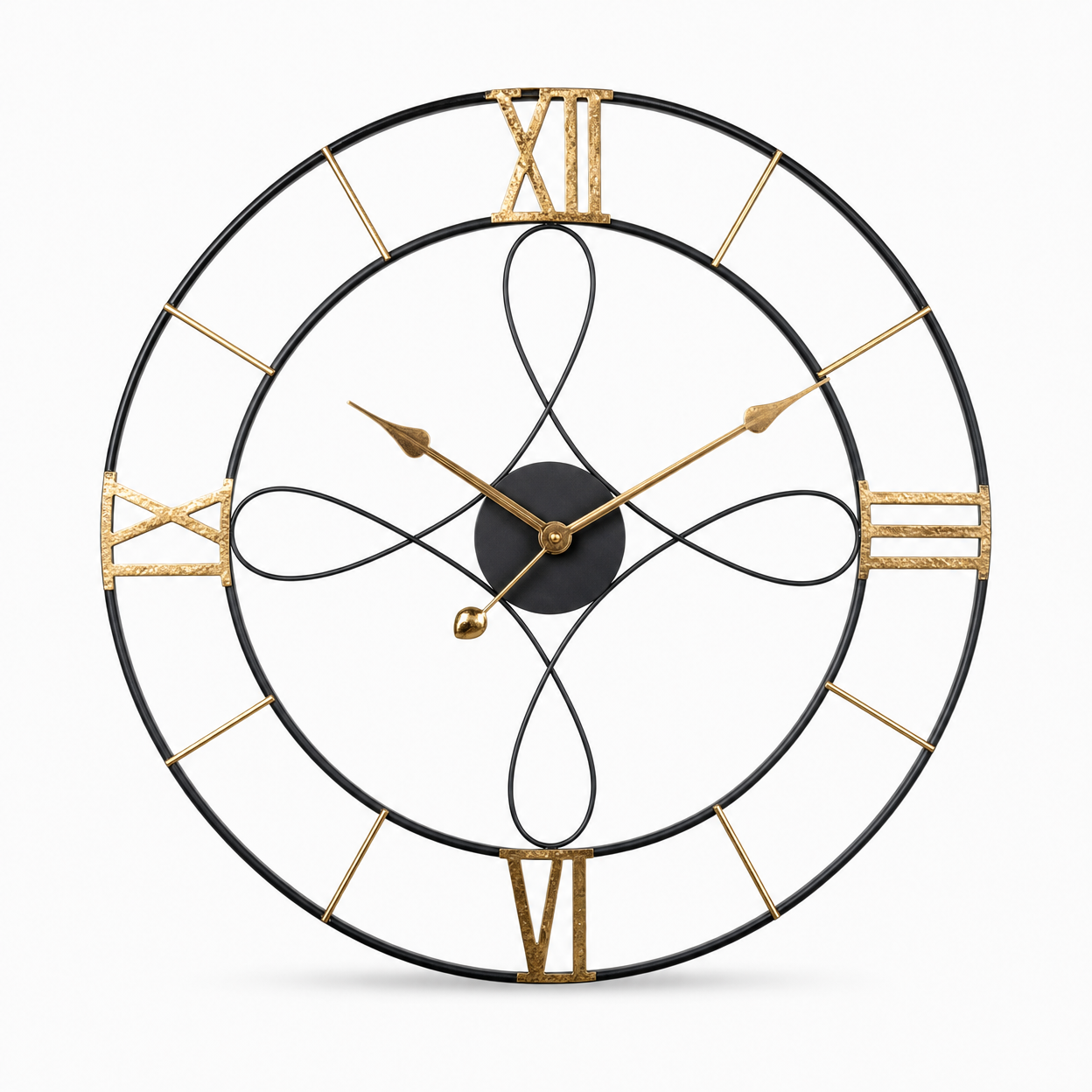 Wall Clock Vintage Roman Numerals