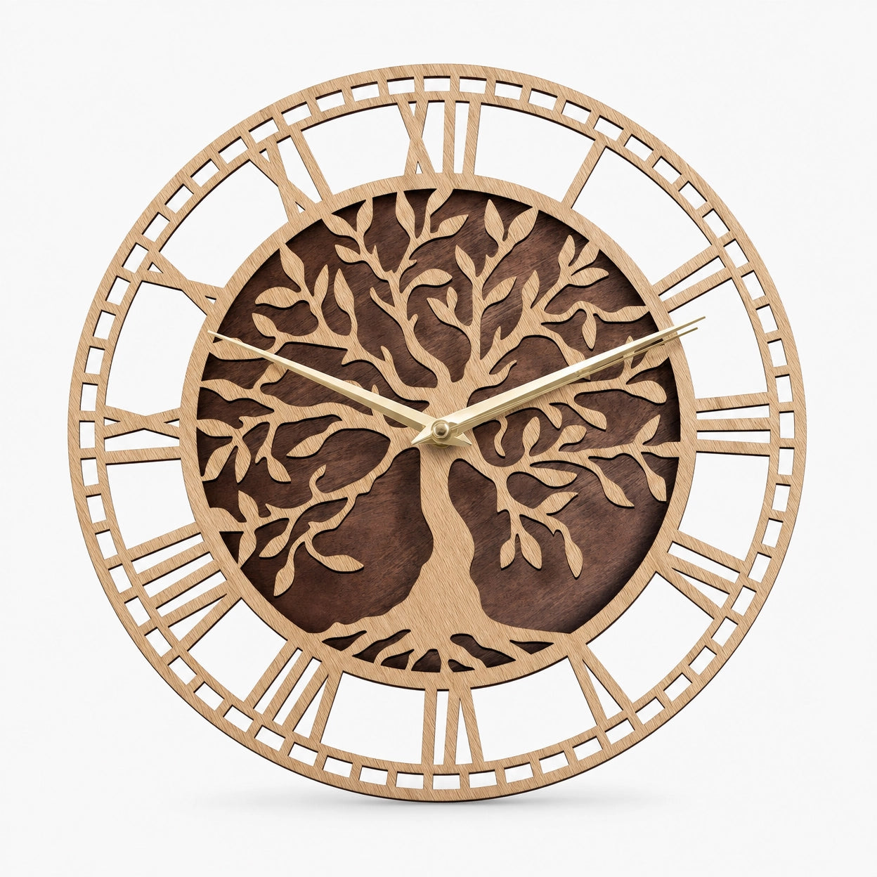 Tree Of Life Wall Clock Roman
