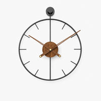 Open Frame Wall Clock Silent
