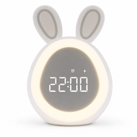 Kids Alarm Clock Bunny Nightlight