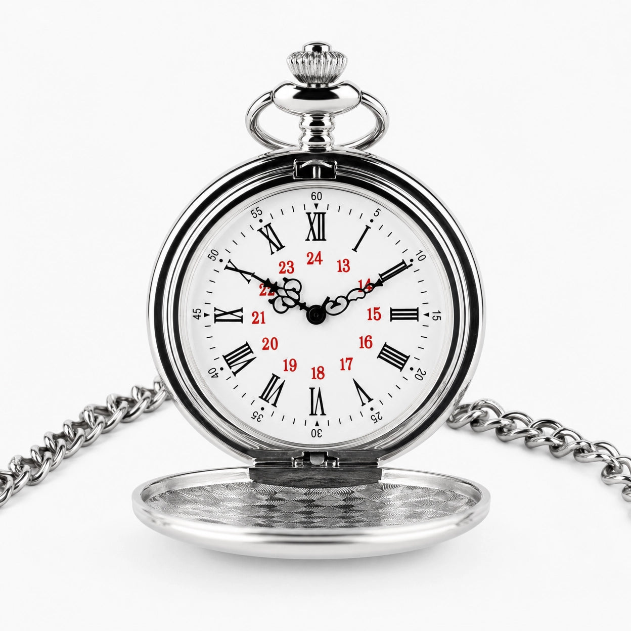 Vintage Open Face Mechanical Pocket Watch