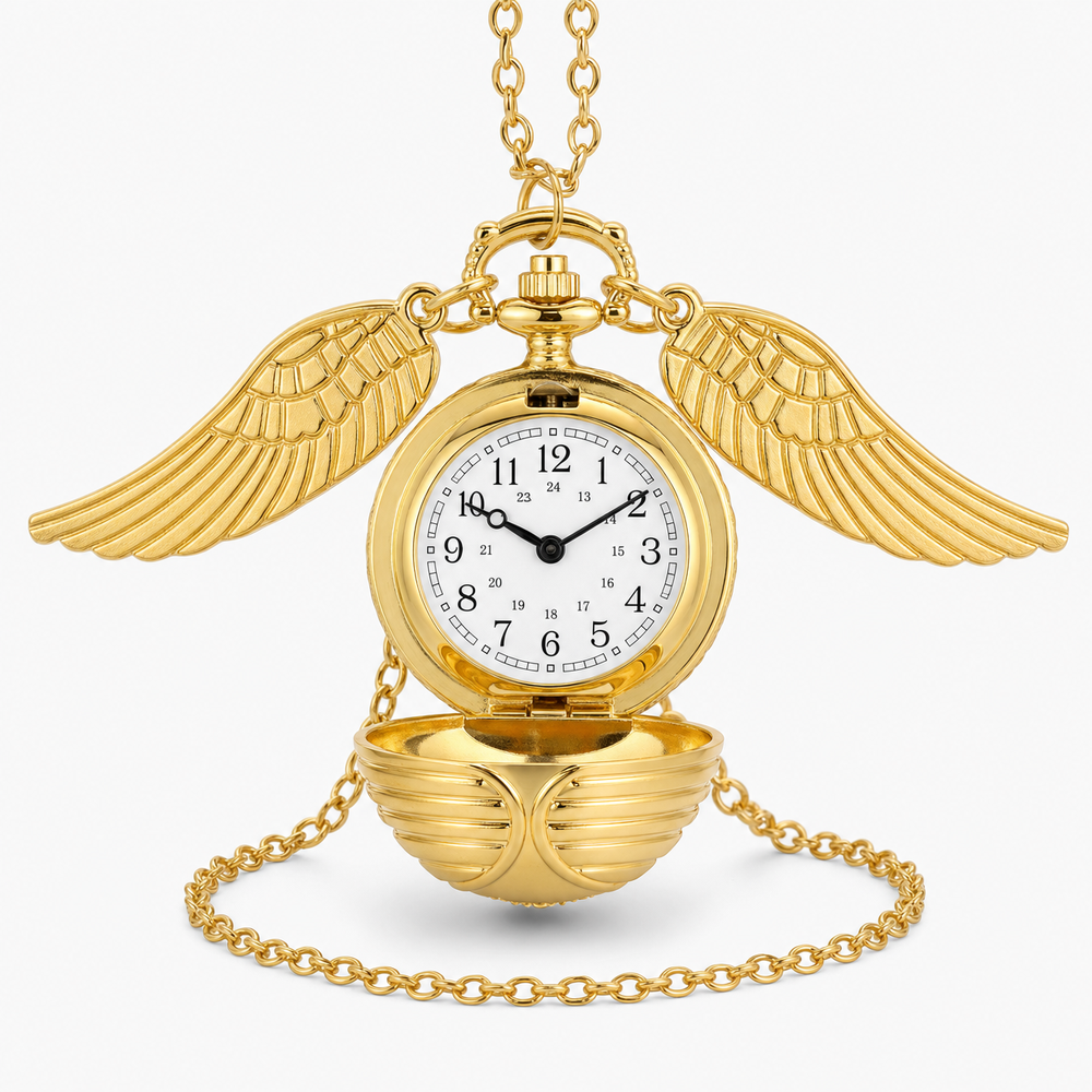 Vintage Open Face Skeleton Pocket Watch