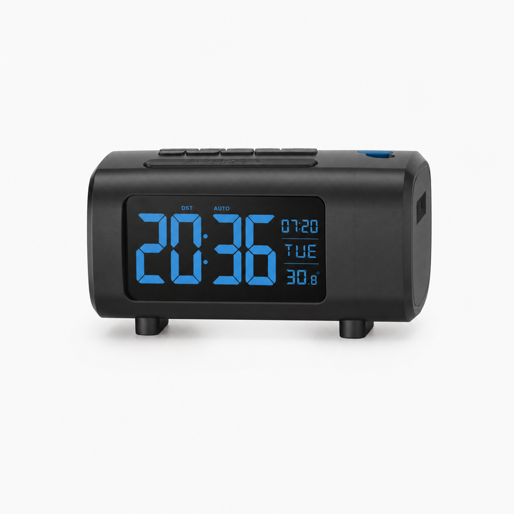 Alarm Clock 180 Degree Projection