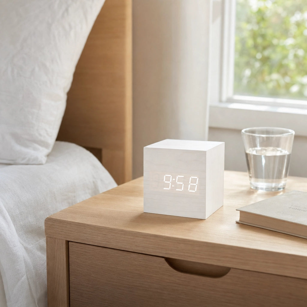Digital Alarm Clock USB Charging Snooze