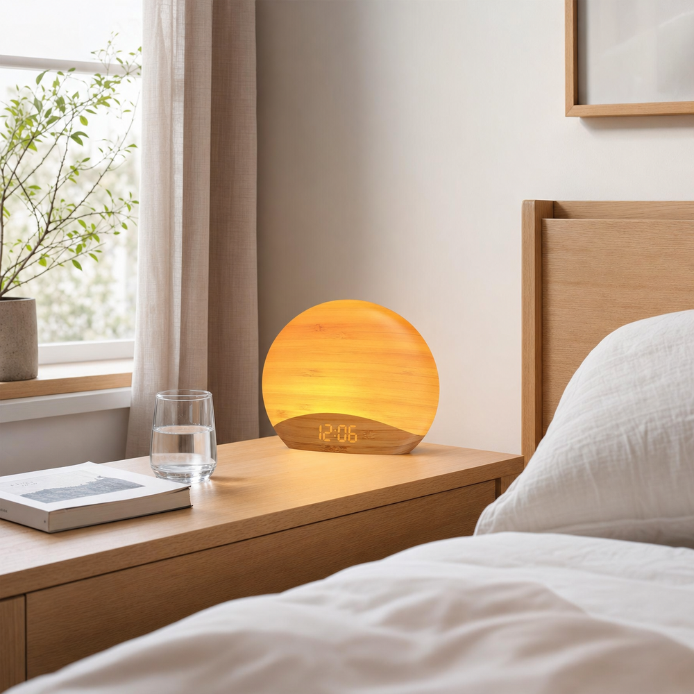 Sunrise Alarm Clock Wireless Charging