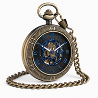 Hunter Case Pocket Watch Roman Numerals