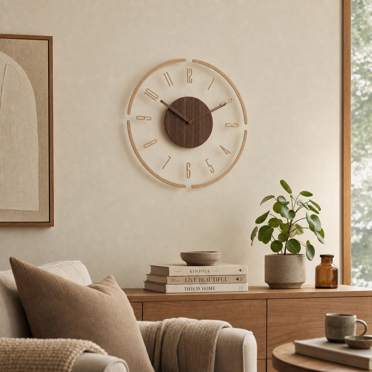 Minimalist Wall Clock Silent Movement