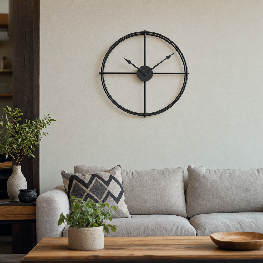 Modern Round Silent Wall Clock