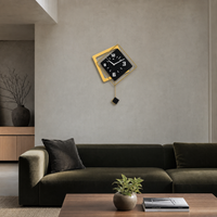 Modern Wall Clock Large Face Silent