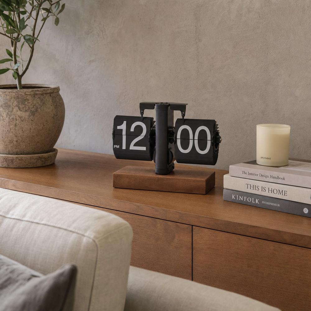 Vintage Automatic Flip Digital Clock