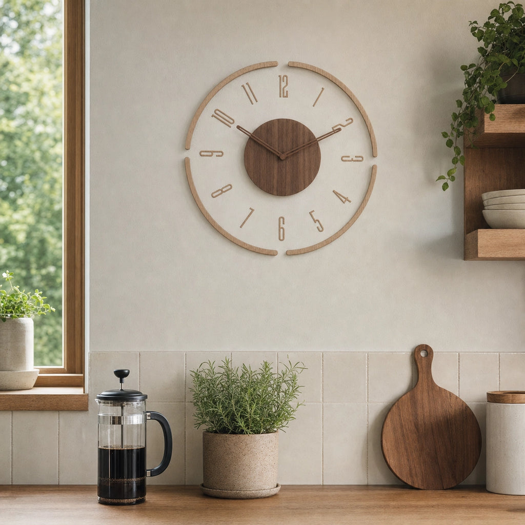 Minimalist Wall Clock Silent Movement
