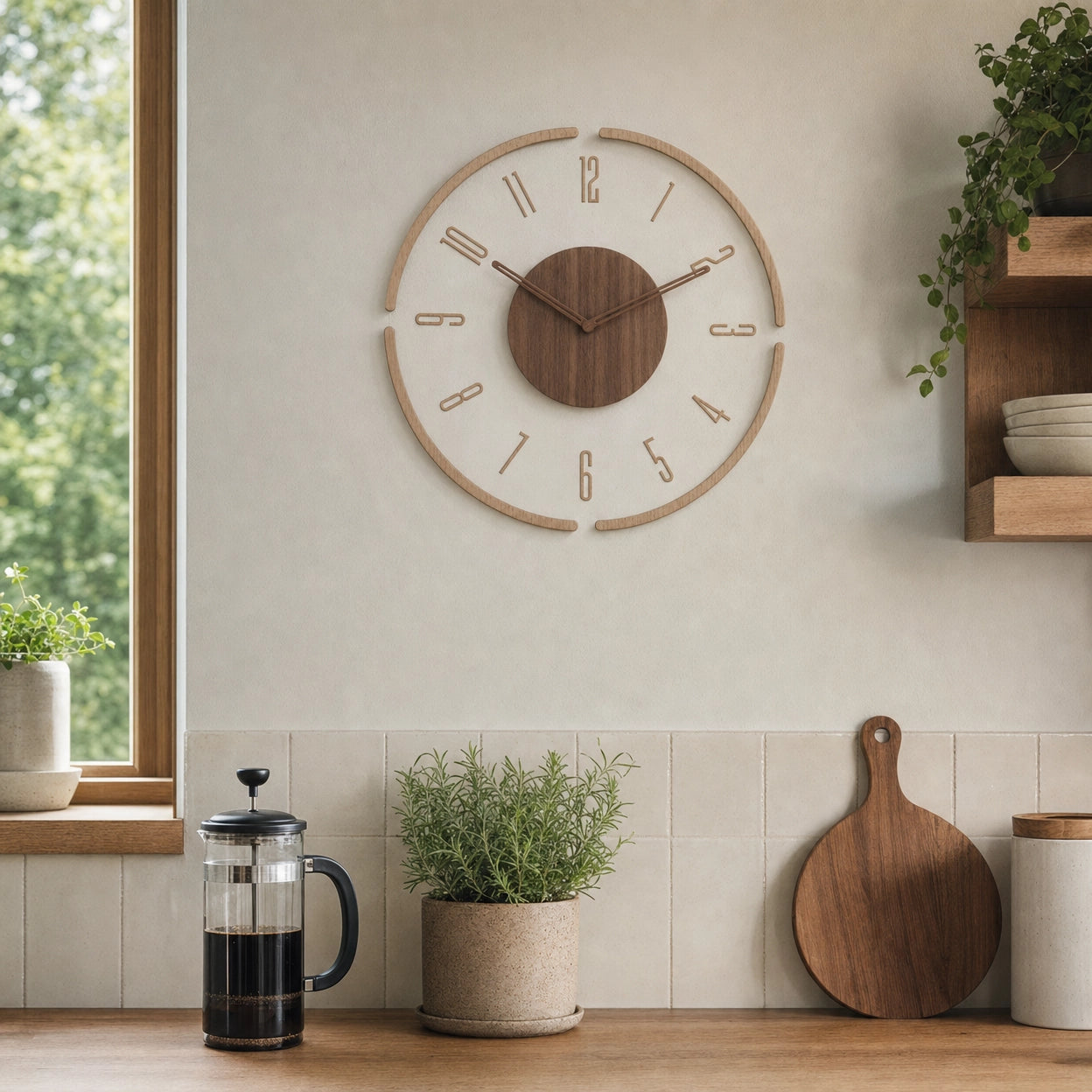 Minimalist Wall Clock Silent Movement