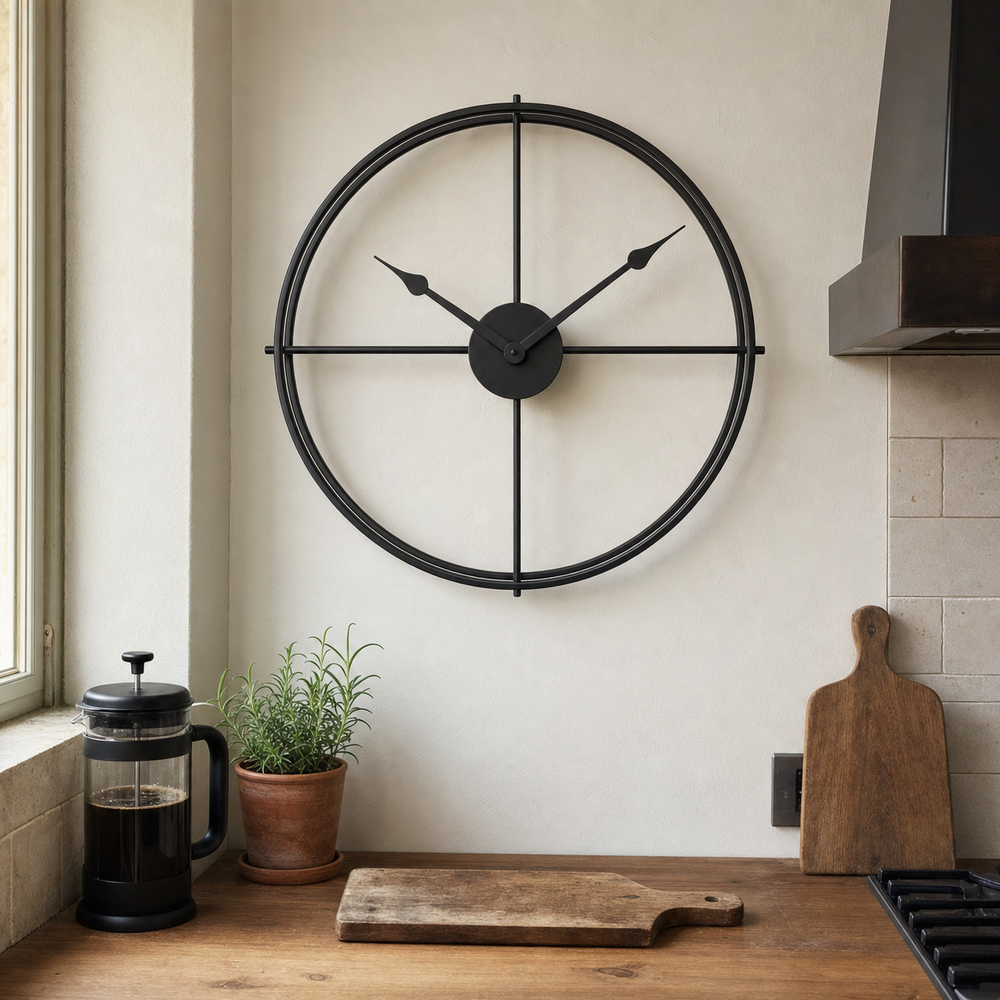 Modern Round Silent Wall Clock