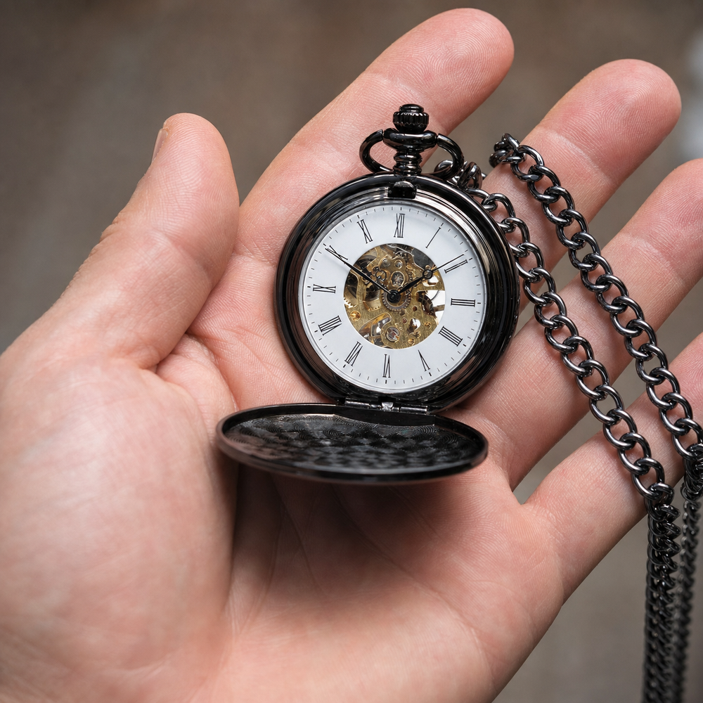 Pocket Watch Vintage Open Face
