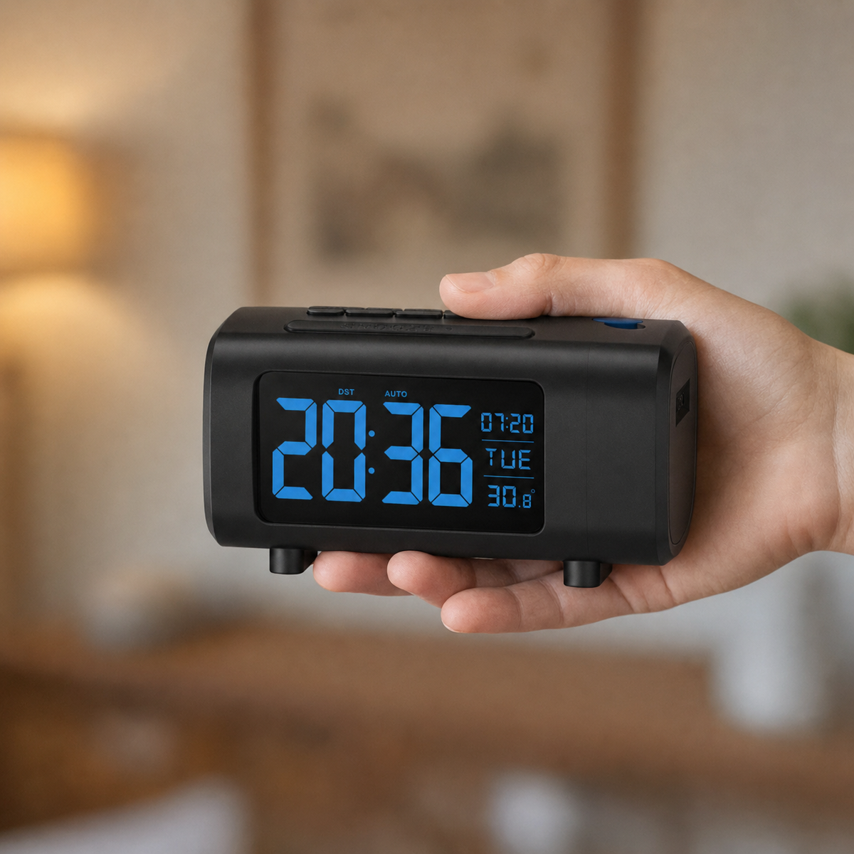 Alarm Clock 180 Degree Projection