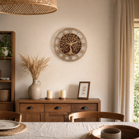 Tree Of Life Wall Clock Roman