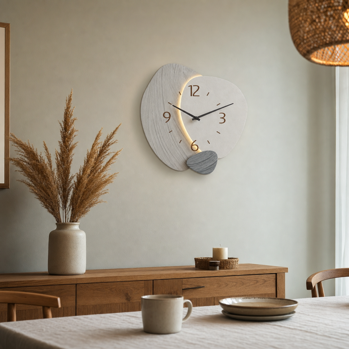 Modern Decorative LED Wall Clock