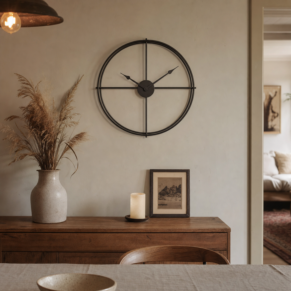 Modern Round Silent Wall Clock