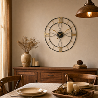 Wall Clock Vintage Roman Numerals