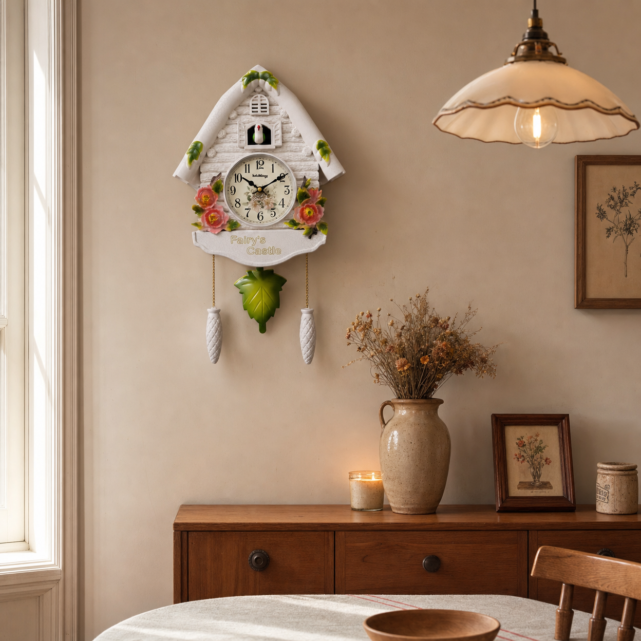 Traditional Pendulum Cuckoo Clock
