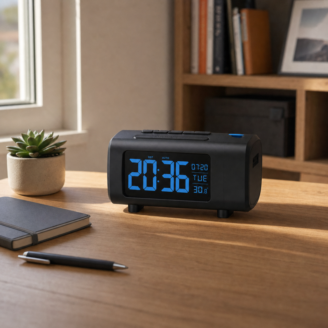 Alarm Clock 180 Degree Projection