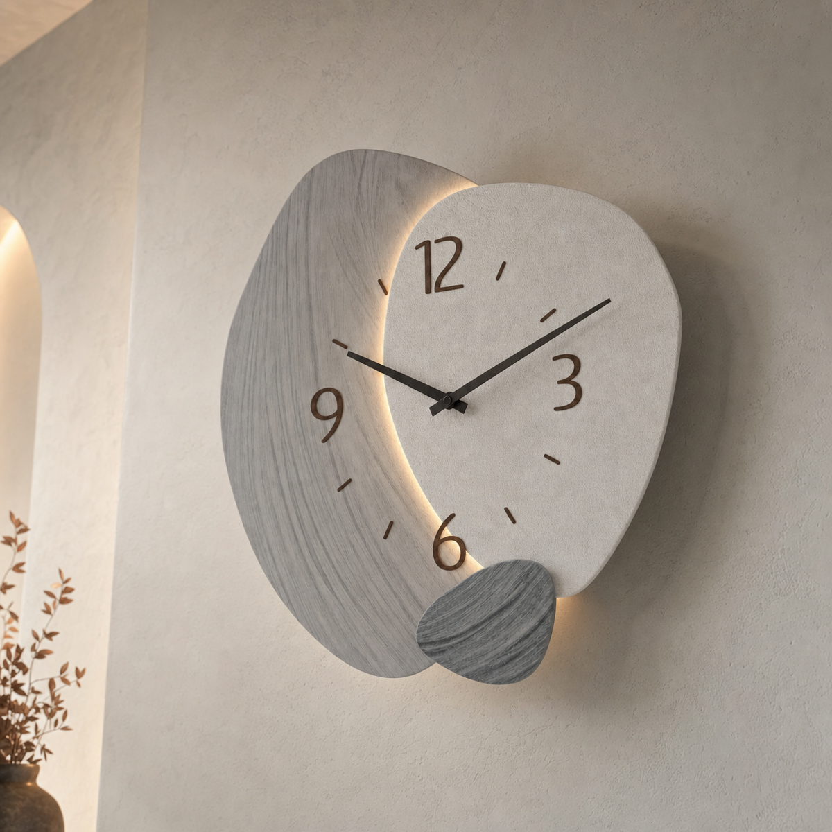 Modern Decorative LED Wall Clock