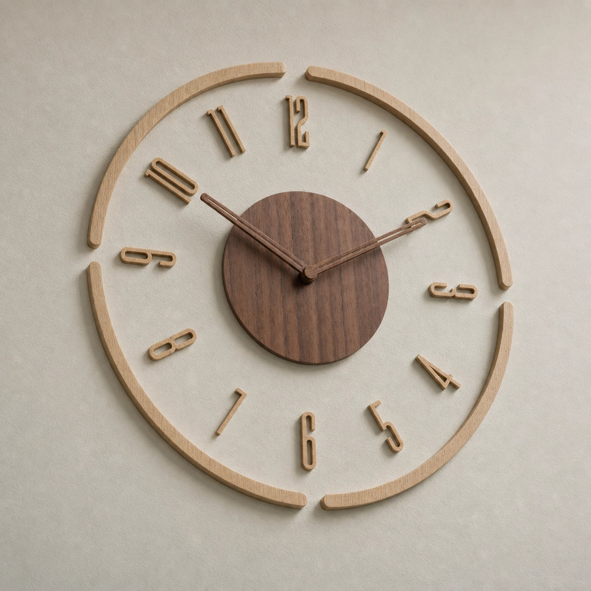 Minimalist Wall Clock Silent Movement
