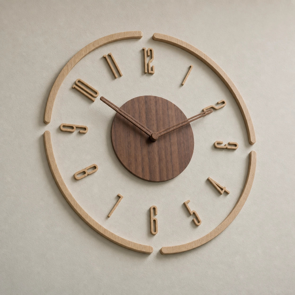 Minimalist Wall Clock Silent Movement