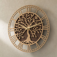 Tree Of Life Wall Clock Roman