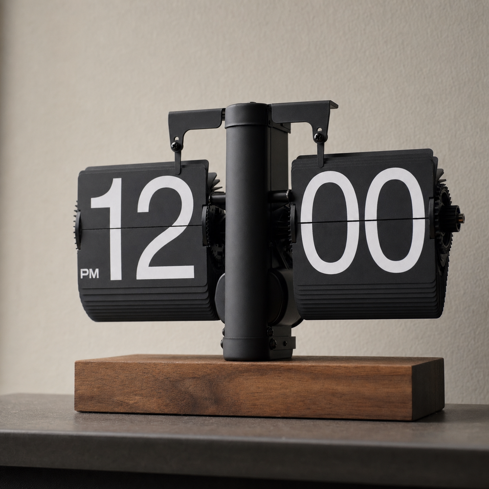 Vintage Automatic Flip Digital Clock