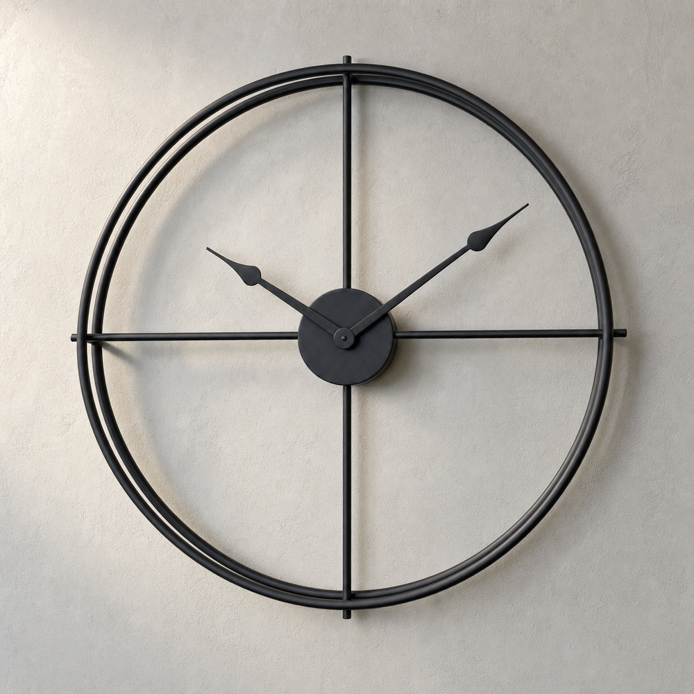 Modern Round Silent Wall Clock