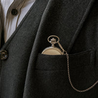 Vintage Open Face Mechanical Pocket Watch