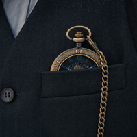 Hunter Case Pocket Watch Roman Numerals