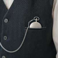 Skeleton Dial Mechanical Pocket Watch