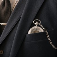 Skeleton Mechanical Pocket Watch For Him