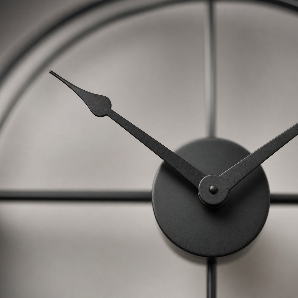 Modern Round Silent Wall Clock