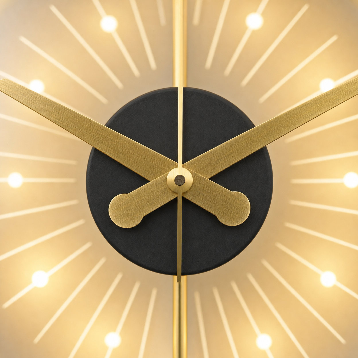 Silent Luminous Effect Wall Clock