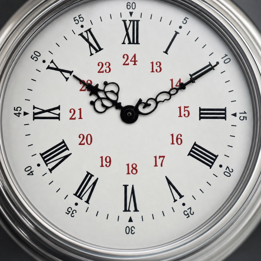Vintage Open Face Mechanical Pocket Watch