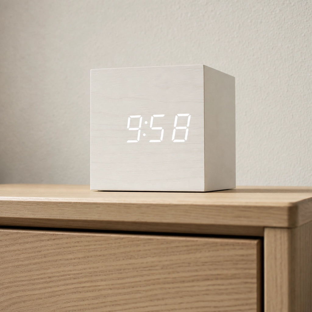 Digital Alarm Clock USB Charging Snooze
