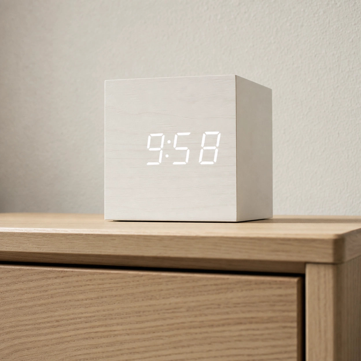 Digital Alarm Clock USB Charging Snooze
