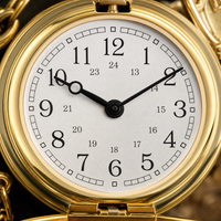 Vintage Open Face Skeleton Pocket Watch