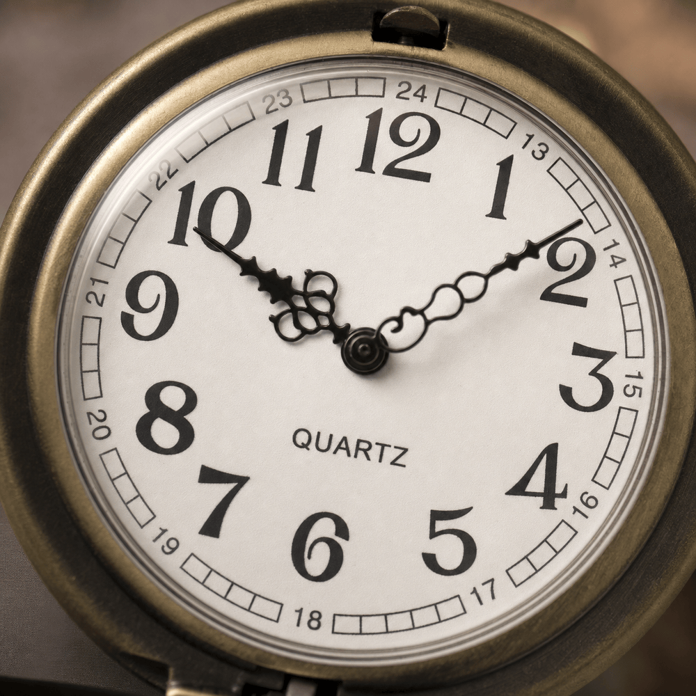 Royal Opera Vintage Quartz Open Face Pocket Watch Image