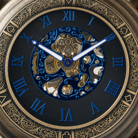 Hunter Case Pocket Watch Roman Numerals