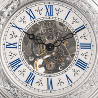 Skeleton Mechanical Pocket Watch For Him