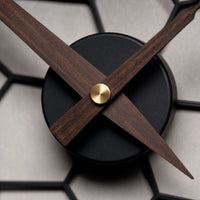 Large Geometric Wall Clock Silent Movement