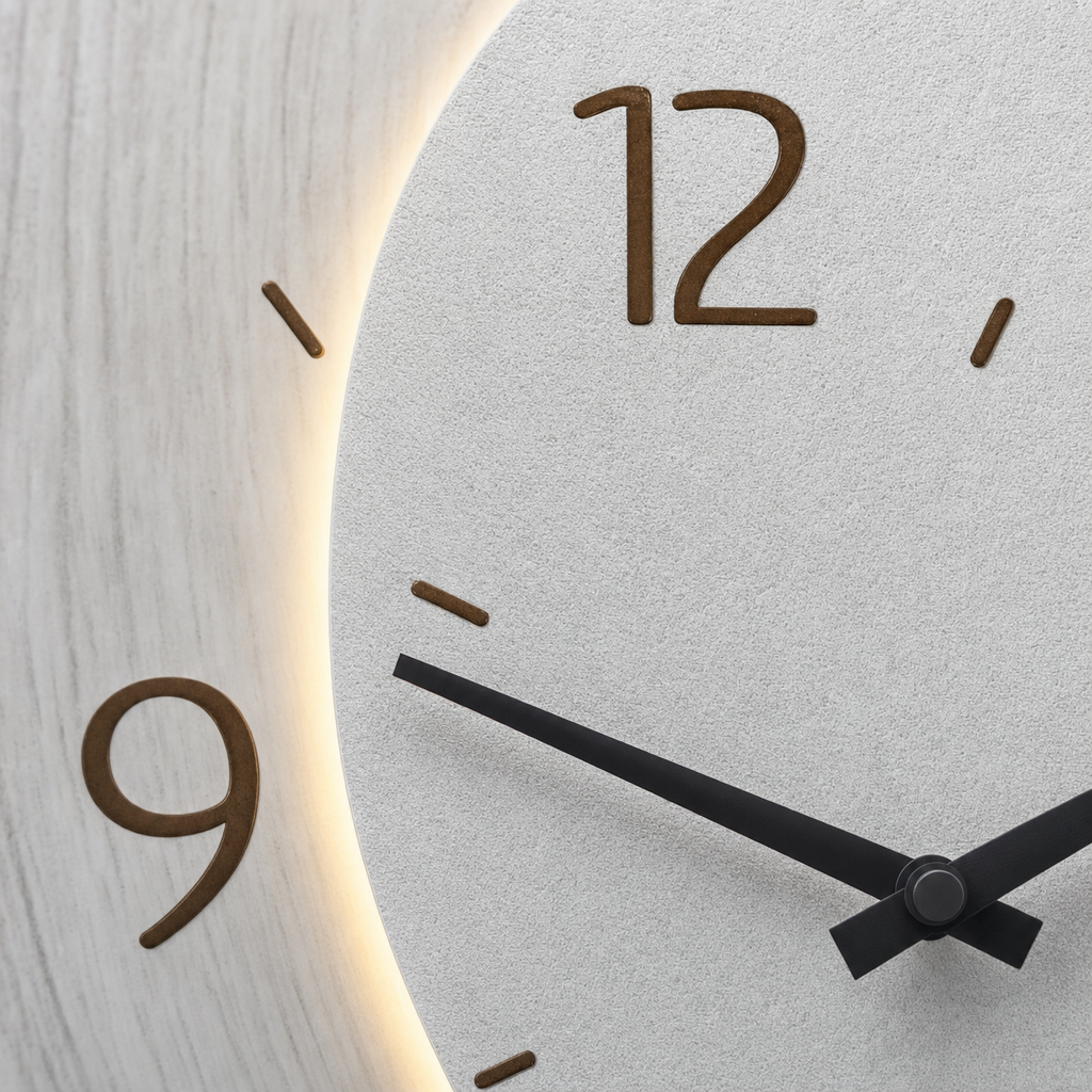 Modern Decorative LED Wall Clock