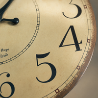 Vintage French Style Silent Wall Clock