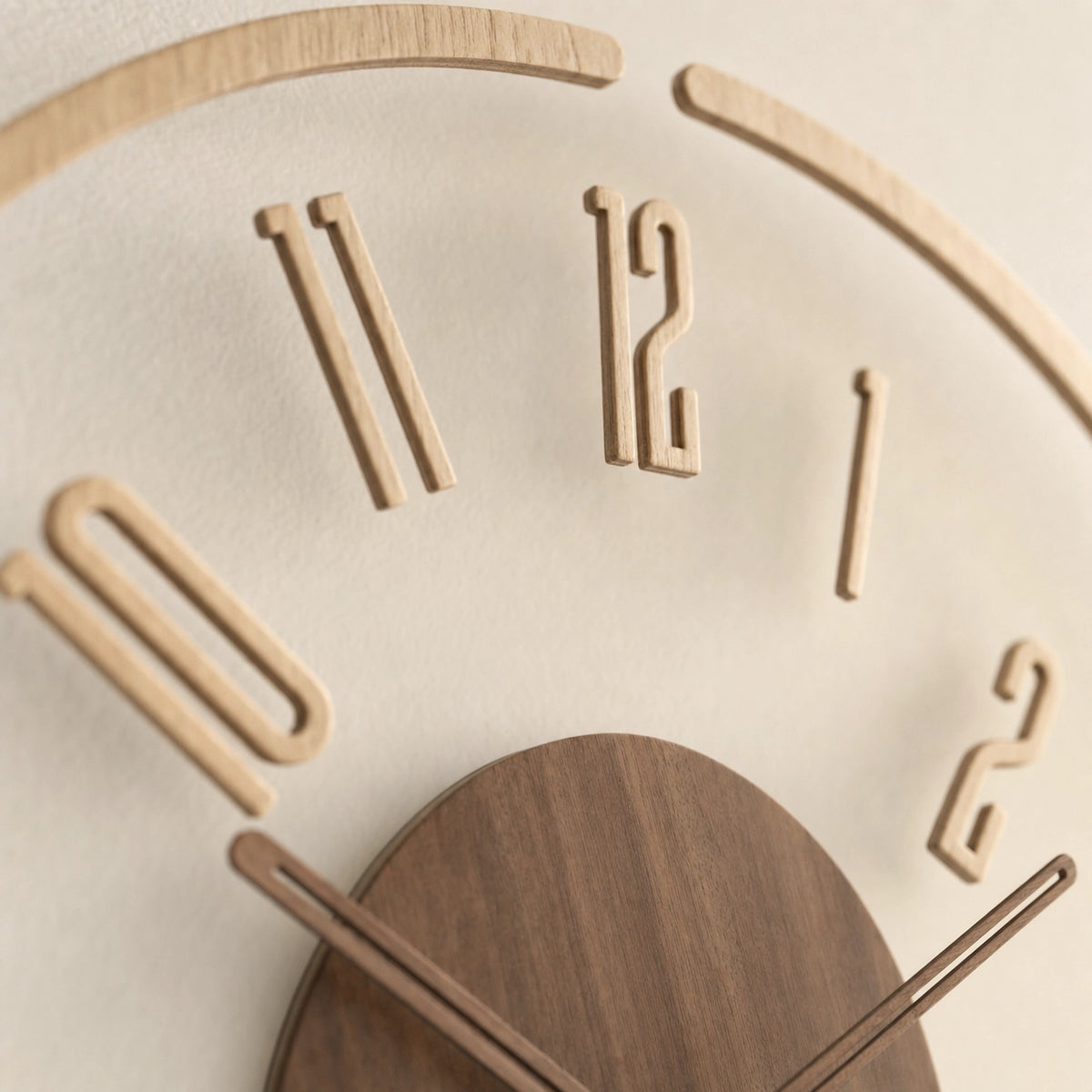 Minimalist Wall Clock Silent Movement