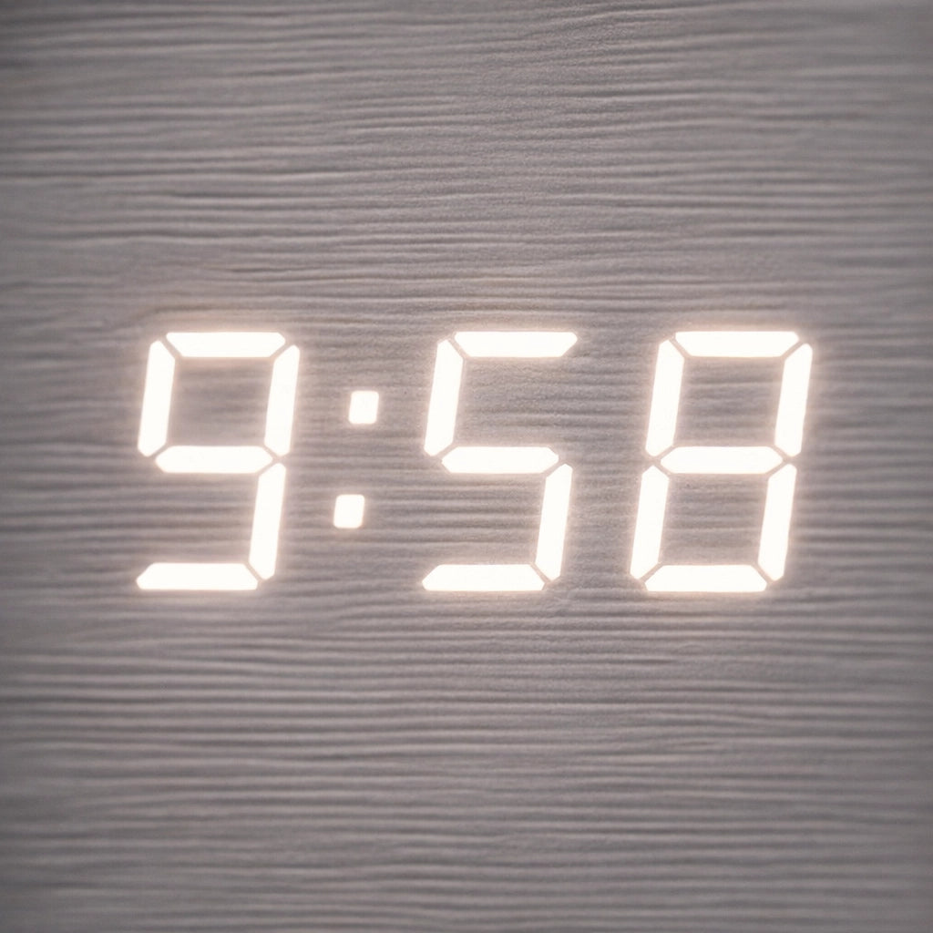 Digital Alarm Clock USB Charging Snooze