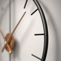 Open Frame Wall Clock Silent